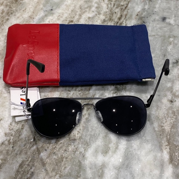 NWT Le Specs Drop Top Aviator Sunglasses - Picture 6 of 9
